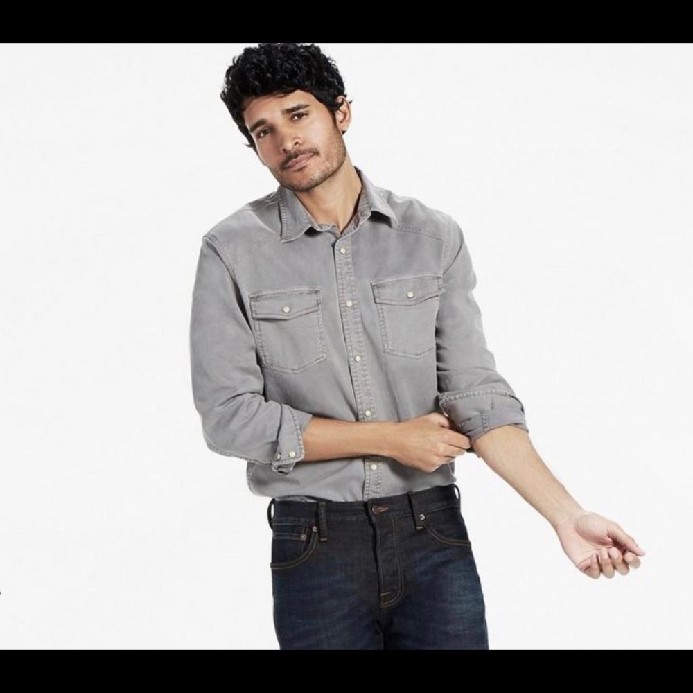 NWT Men’s Lucky Brand Workwear Western Shirt